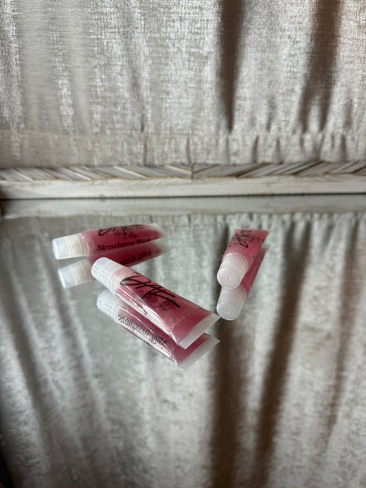 Lip Gloss Squeeze Tube- Strawberry Kiwi